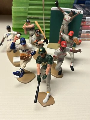Figuras de béisbol vintage de alineación inicial (8 en total) Foto 1 de 4