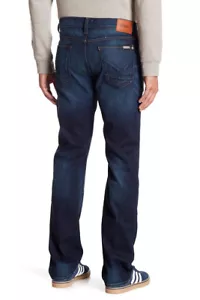 NUOVI JEANS HUDSON da uomo Byron 5 tasche con cerniera diritta taglia 32 inaspettati $198 - Foto 1 di 12