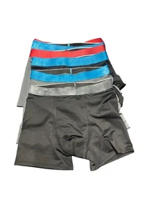 Hanes Performance Boys' Tween Boxer Briefs with X-TEMP, Assorted Solids, 6-Pack - Picture 1 of 4