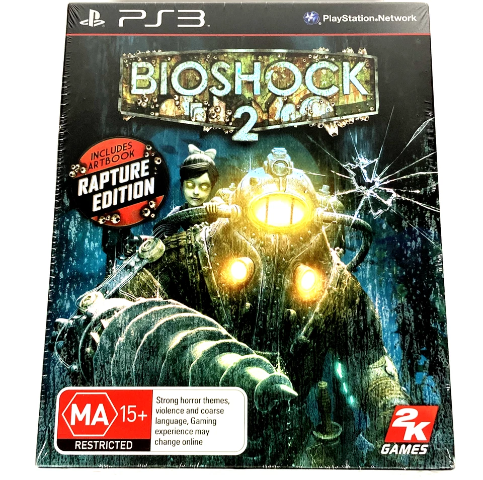 Bioshock 2 PS3 Game Rapture Edition Limited Collectors Art Book New & Sealed - Image 1 of 4