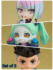 Nendoroid Cyberpunk Energy Runners David Lucy Rebecca Set of 3 - Picture 1 of 10