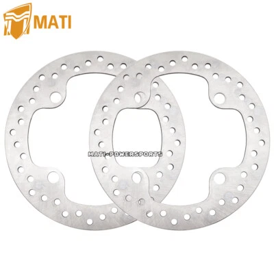 Rotor de disco de freno delantero trasero 2 piezas para Polaris RZR-XP-1000 General-XP-1000 RZR-RS1 Foto 1 de 4