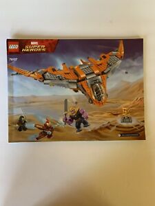 lego super heroes thanos: ultimate battle 76107 Instructions Only