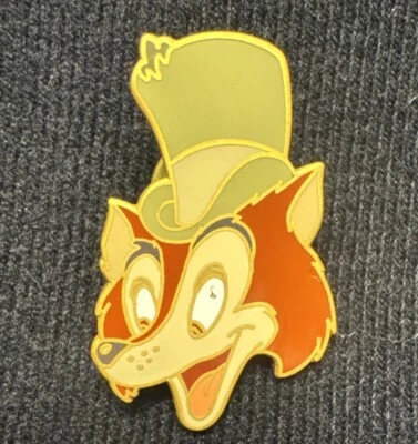 LE 1940 Булавка Disney Пиноккио Злодей Честный Джон Уортингтон Фолфеллоу Фокс ЧИТАЙТЕ - Изображение 1 из 3
