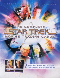 THE COMPLETE STAR TREK MOVIES 2007 RITTENHOUSE BASE TRADING CARD SET (90)