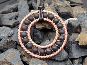 Tensor ring; 177, 188 MHz; 1/4; 1/8; shungite beads - Photo 1 sur 9