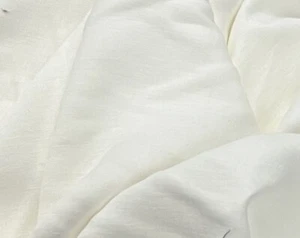 OFF WHITE 100% linen fabric 60” Width Sold By The Yard - Picture 1 of 2