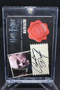 Graham Duff As A Death Eater Authentic Signed Autograph - Harry Potter Card
