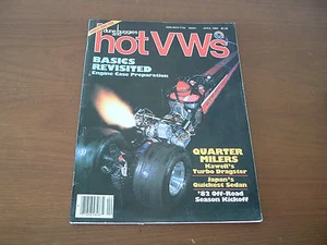 Dune Buggies and Hot VWs Magazine April 1982 Kawell's Turbo Dragster Japan - Picture 1 of 2