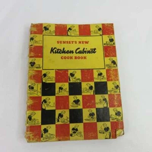 Sunset's New Kitchen Cabinet Cook Book 1938 First Edition First Printing - Picture 1 of 10