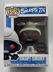 Figurine SCHTROUMPF "GRIS" Gnap! Smurf - Funko Pop Animation 274 - 2017 - Neuf - Bild 1 von 5