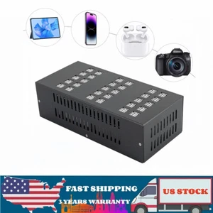 Multi 60 Port USB Charging Station Hub Desktop Cell Phone Charger Organizer 400W - Picture 1 of 19