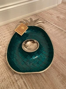 Fetco Habitat Gorgeous green Pineapple dip serving tray new excellent condition  - Picture 1 of 5