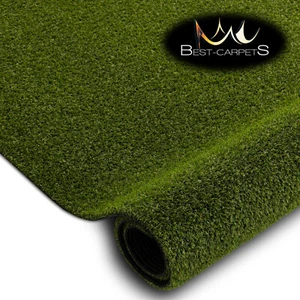 Artificial Lawn 'WALNUT' Green Grass, Cheap Wiper, Turf Garden, Best Quality - Picture 1 of 9