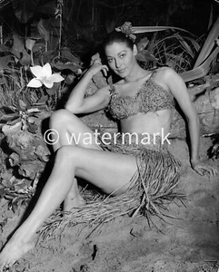 Vintage SCHAUSPIELERIN AVA GARDNER PIN-UP - 8 X 10 WERBEFOTO - Bild 1 von 1