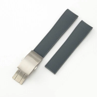 Correa de reloj de goma para hombre buceo para Longines Conquest L3.642 742 781782 Foto 1 de 4