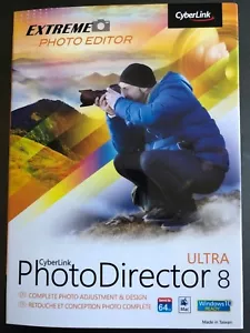 *Brand New* CYBERLINK PHOTO DIRECTOR 8 ULTRA FOR WINDOWS AND MAC - Picture 1 of 4
