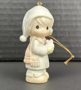 Precious Moments Ornament May All Your Christmases be White - #521302 (1989) - Picture 1 of 8