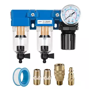 Combo De Regulador De Filtro De Aire Comprimido Npt De 1/4", Compresor De Aire - Bild 1 von 12