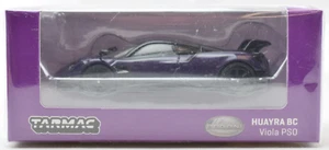Tarmac Works GLOBAL64 Pagani Huayra BC -Viola PSO 1:64 Diecast Car T64G-TL014-PU - Picture 1 of 3