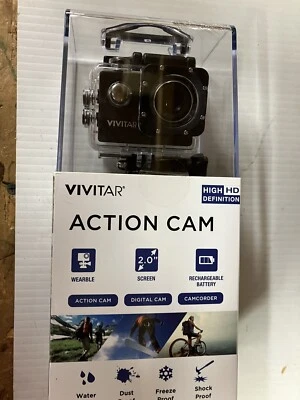VIVITAR DVR781HD High Definition Water Proof Action Cam Camcorder - Image 1 of 3