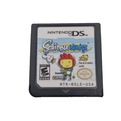 ScribbleNauts Nintendo DS Game - NTR- BSLE-USA - Cartridge Only No Case / Manual - Image 1 of 4