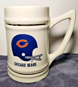 Vintage 1984 Chicago Bears Stein Mug – Walter Payton, Coach Ditka, Full Roster - Picture 1 of 5