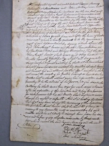 English Indenture of Servitude 1824 James Murray & John Arnot, Jr. - Picture 1 of 10