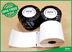 2 Rolls Compatible with DYMO® 30256-Address Shipping Mailing Labels - Picture 1 of 6