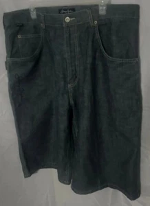 Sean John Shorts Mens 38 Bermuda Regular Fit Cotton Dark Wash Blue Denim - Picture 1 of 9