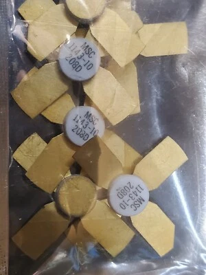 (2 pcs) MSC 1143-10-108D  RF Transistors NOS - Image 1 of 2