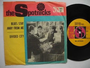SPOTNICKS Blues Stay Away From Me / Divided City 45 7" single 1964 Sweden VG+ - Imagen 1 de 2