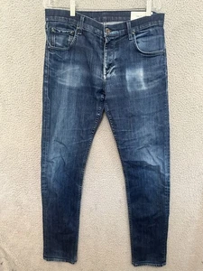 Rag & Bone Jeans Mens Size 33 Standard Issue Fit 2 Slim Leg Denim Made in US - Picture 1 of 5