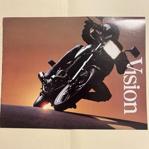 Yamaha Vision Sales Brochure Vintage Print Ad Motorcycle Advertisement - Picture 1 of 6