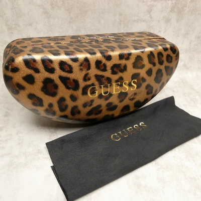 Guess Sunglasses Eyeglasses Leopard Animal Print Hard Clamshell - CASE & CLOTH - Image 1 of 4