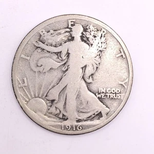 Medio dólar Walking Liberty 1916 mejor fecha - Imagen 1 de 2