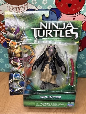 忍者神龟 (TMNT) SPLINTER,2014 年,Nickelodeon - 全新未拆封 — 第 1/3 张图片