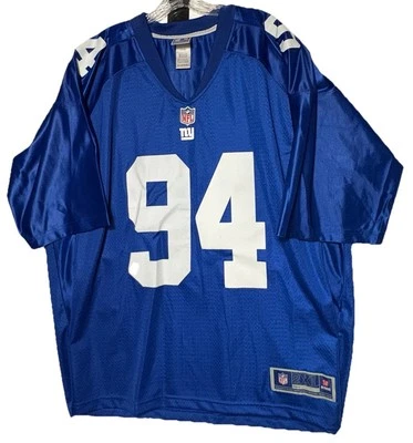 Camiseta Pro Line NFL New York Giants Davlin Tomlinson #94 Hombres Talla 2XL Azul Usada en Excelente Condición Foto 1 de 4
