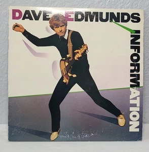 DAVE EDMUNDS “INFORMATION” – 1983 USED US VINYL LP – ENGLISH SINGER & GUITARIST - Picture 1 of 7