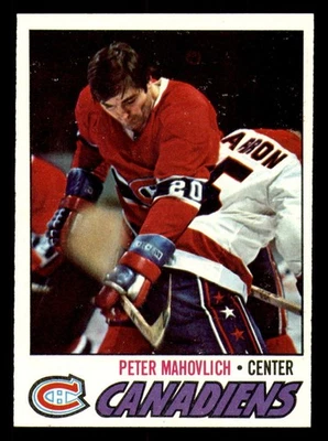 1977-78 Topps #205 Pete Mahovlich Near Mint    ID:366256 - Image 1 of 2
