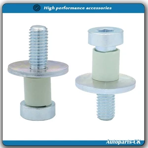 For 1971-1987 Chevy GMC Truck Blazer Door Latch Lock Striker Bolts 9601750 Pair - Picture 1 of 12