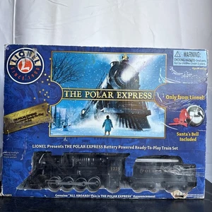 Juego Tren Lionel The Polar Express - Negro (711803) Listo para Jugar - Imagen 1 de 12