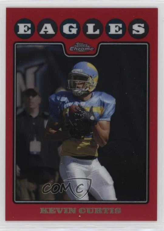 2008 Topps Chrome Red Refractor /25 Kevin Curtis #TC66 - Image 1 of 2