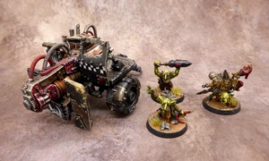 Warhammer 40k Orks Mek Gunz: Kustom Mega-kannon Well Painted - Bild 1 von 2