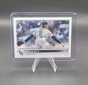 2022 Topps Complete Set Shane Baz Rookie Image Variation #421 Tampa Bay Rays - Picture 1 of 2