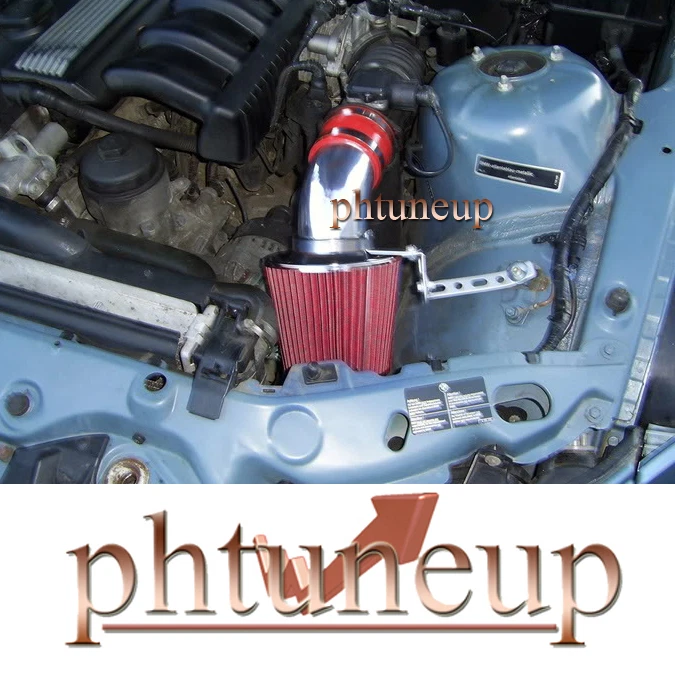 KIT SISTEMAS DE ADMISIÓN DE AIRE RAM ROJO BMW 318 318i 318ti 318is Z3 1.9 1.9L 1996-1999 Foto 1 de 1