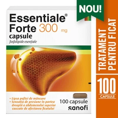 Essentiale Forte, 300mg, 100 Capsule, Sanofi Protettore Epatico
