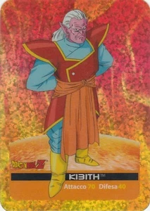 Lamincards Dragon Ball Z Edibas Serie X-Metal KIBITH N F7 F - Imagen 1 de 4