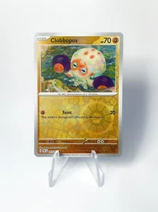 Pokemon TCG Clobbopus 051/091 Reverse Holo - Paldean Fates - Picture 1 of 2