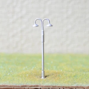 5 x N scale LED light Model train Railroad street Lamp post + resistors #702NSL - Picture 1 of 4